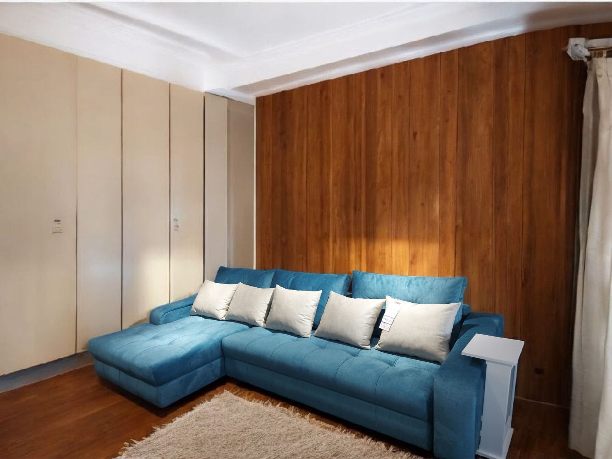 Coltar Atena, extensibil, cu lada de depozitare – Sofas Collection (imaginea 1)