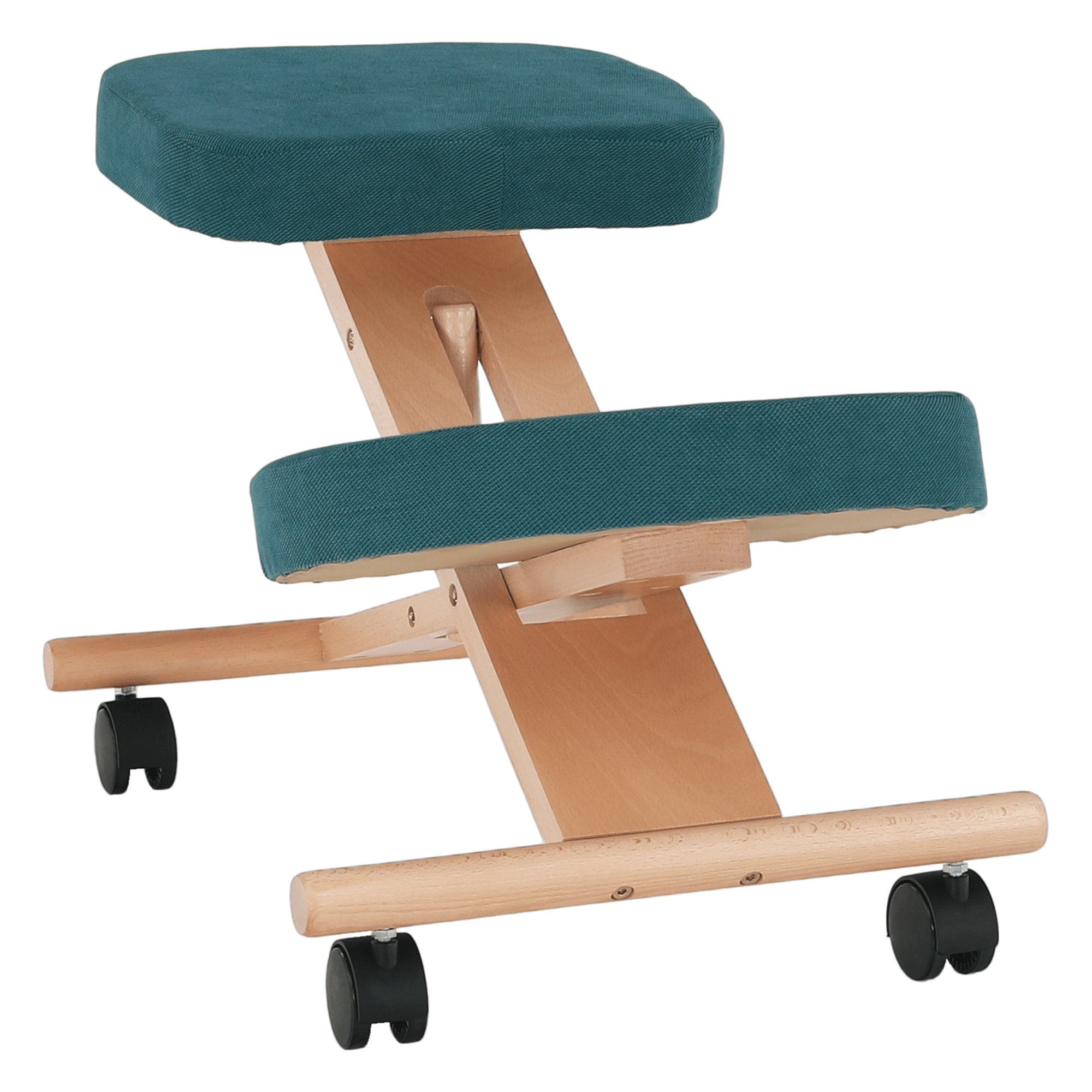Scaun ergonomic FLONET, petrol/fag