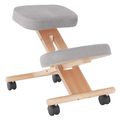 Scaun kneeling FLONET, gri maro / fag
