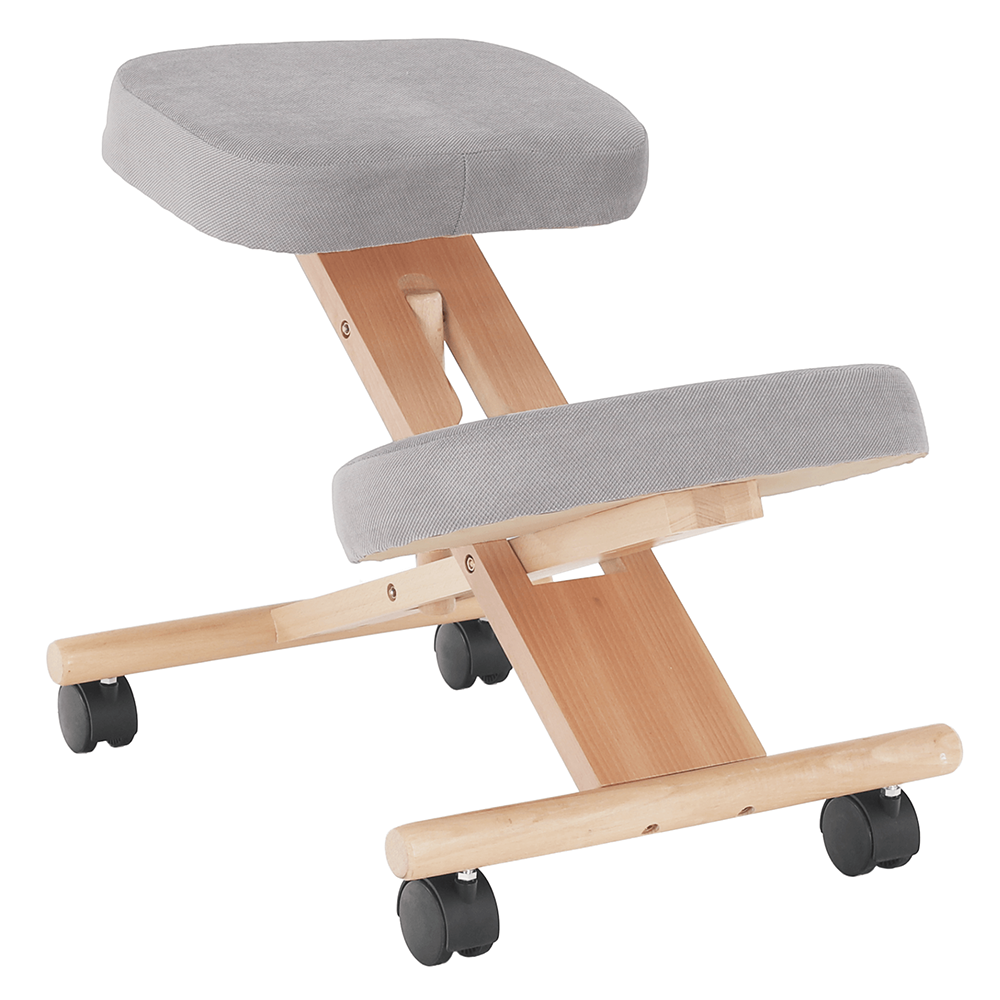 Scaun kneeling FLONET, gri maro / fag