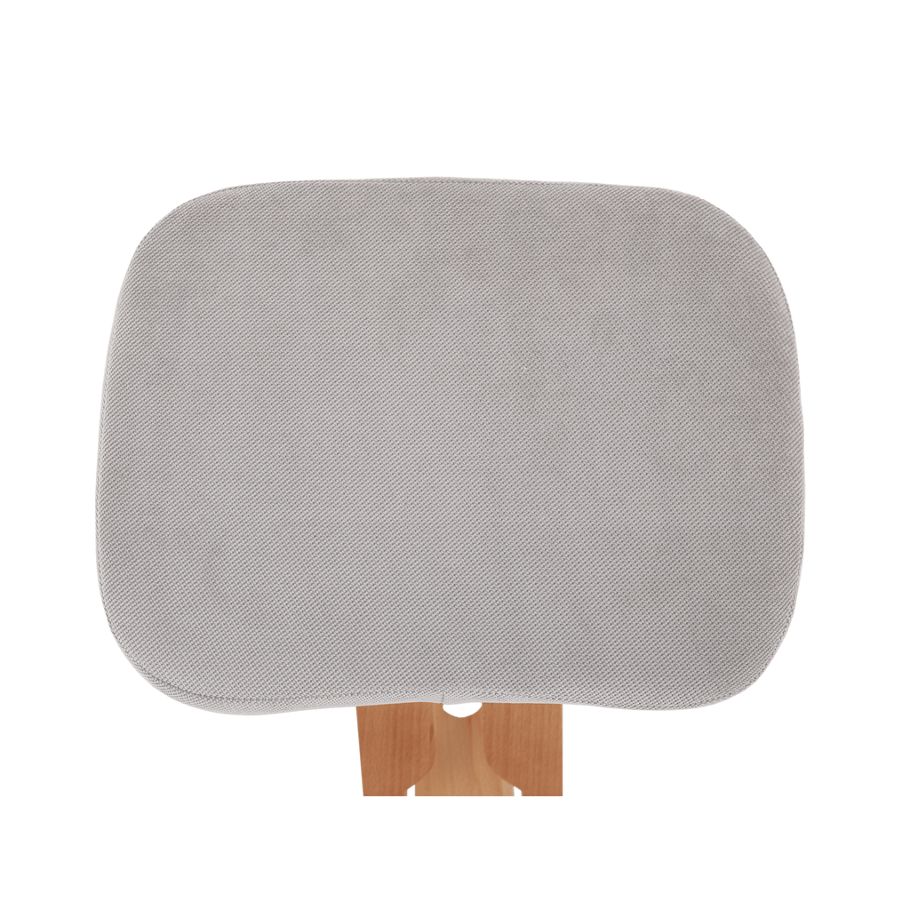 Scaun kneeling FLONET, gri maro / fag