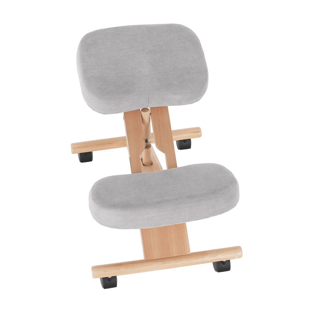 Scaun genunchi ergonomic, gri-maro Taupe / fag, FLONET