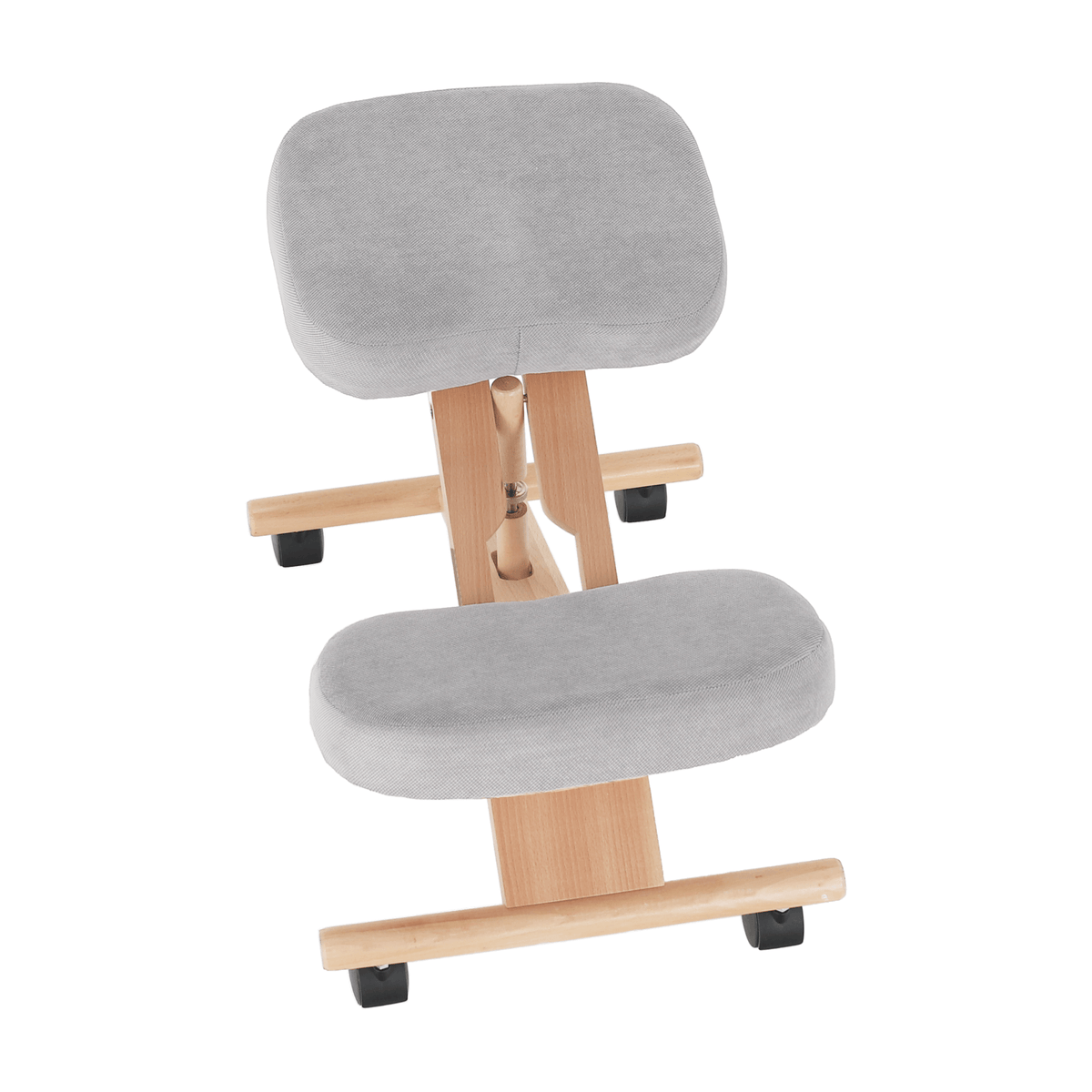 Scaun kneeling FLONET, gri maro / fag