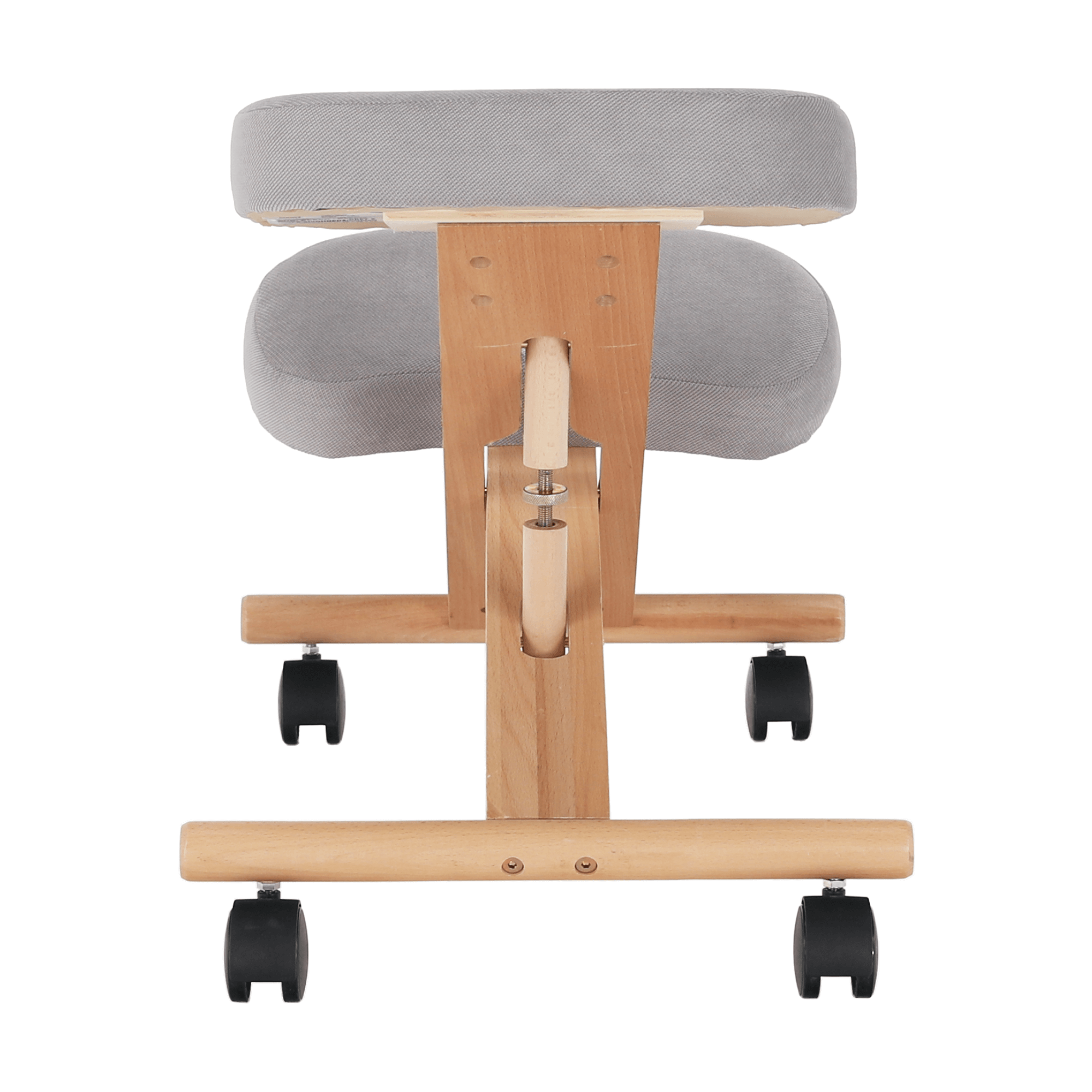 Scaun genunchi ergonomic, gri-maro Taupe / fag, FLONET