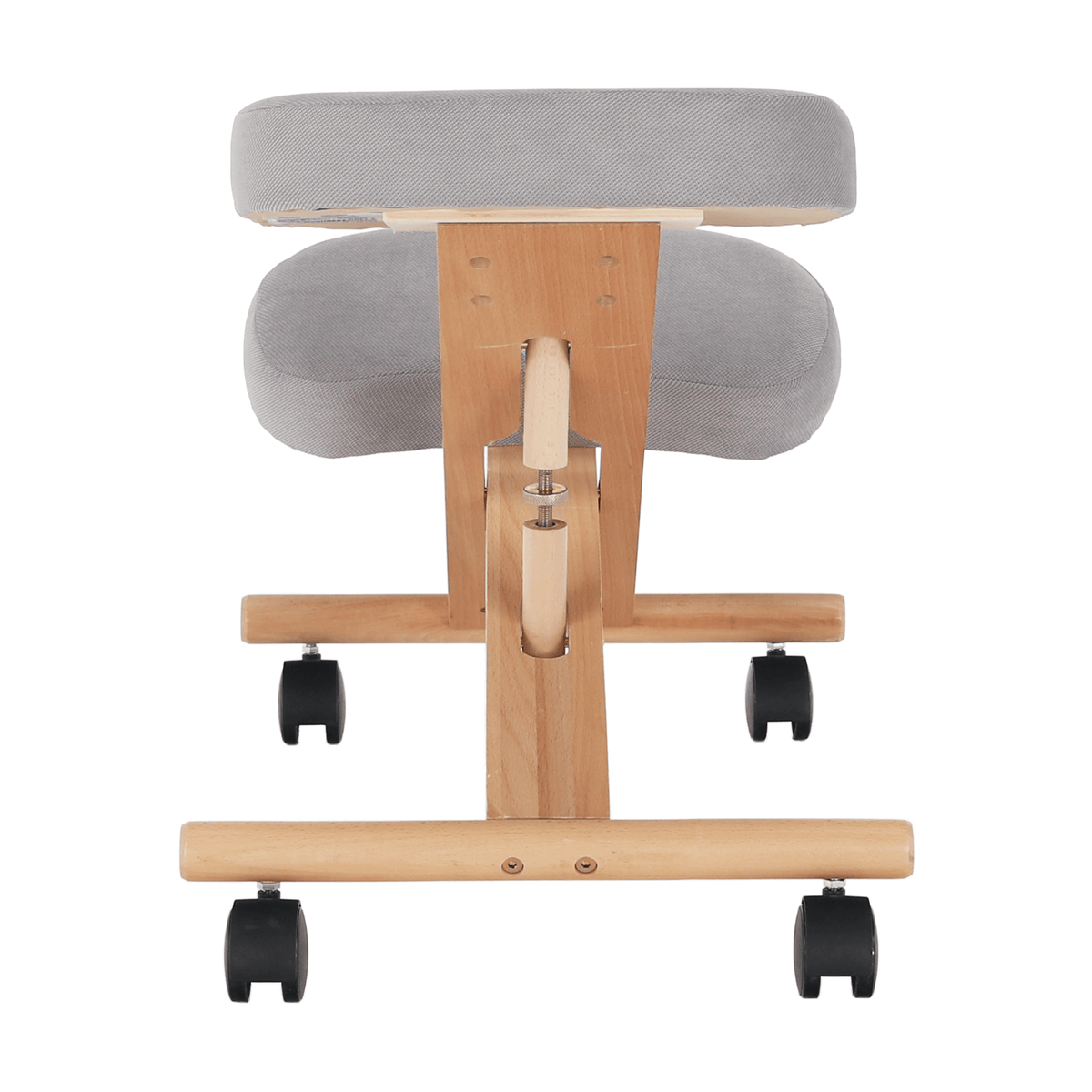 Scaun kneeling FLONET, gri maro / fag