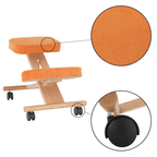 Scaun ergonomic tapitat FLONET, vedere 6