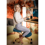 Scaun ergonomic tapitat FLONET, vedere 7