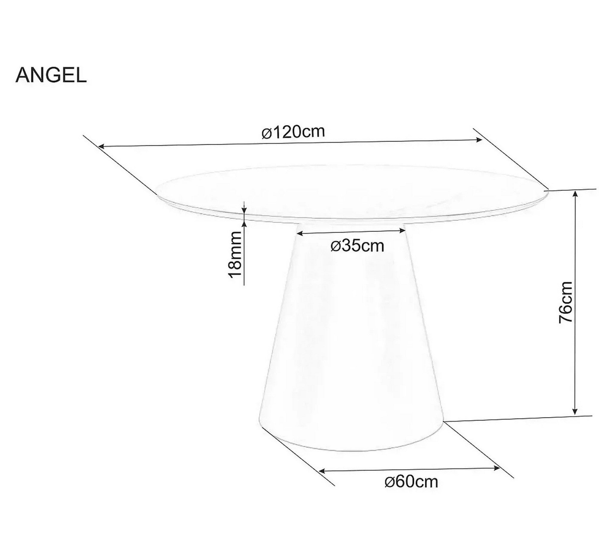 Masa extensibila ANGEL II, vedere 4