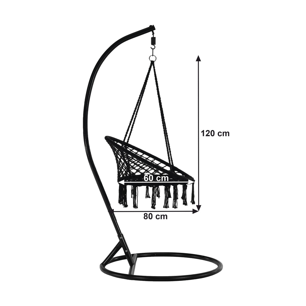 Fotoliu balansoar Amado 2 – schiță cu dimensiuni