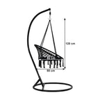 Fotoliu balansoar Amado 2 – schiță cu dimensiuni