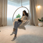 Fotoliu balansoar Bubble în living, imaginea 2