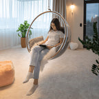 Fotoliu balansoar Bubble în living, imaginea 2