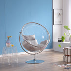 Fotoliu balansoar Bubble în living, imaginea 14