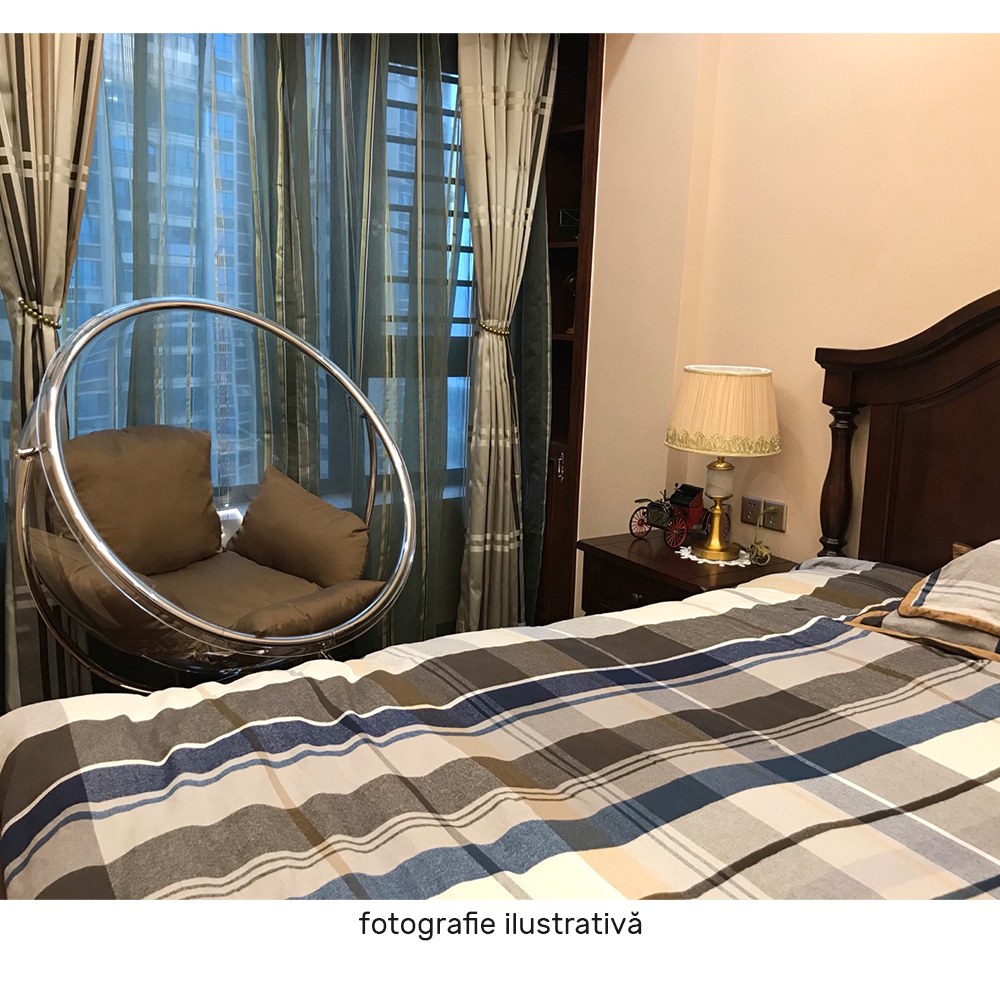 Fotoliu balansoar Bubble în living, imaginea 6