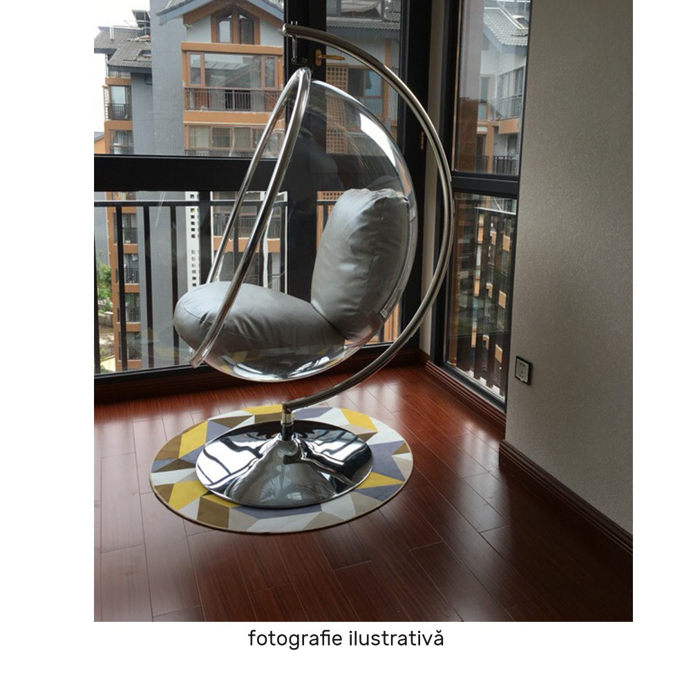 Fotoliu balansoar Bubble în living, imaginea 11
