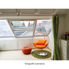 Fotoliu balansoar Bubble în living, imaginea 2
