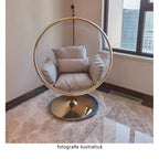 Fotoliu balansoar Bubble în living, imaginea 5