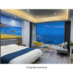 Fotoliu balansoar Bubble în living, imaginea 7
