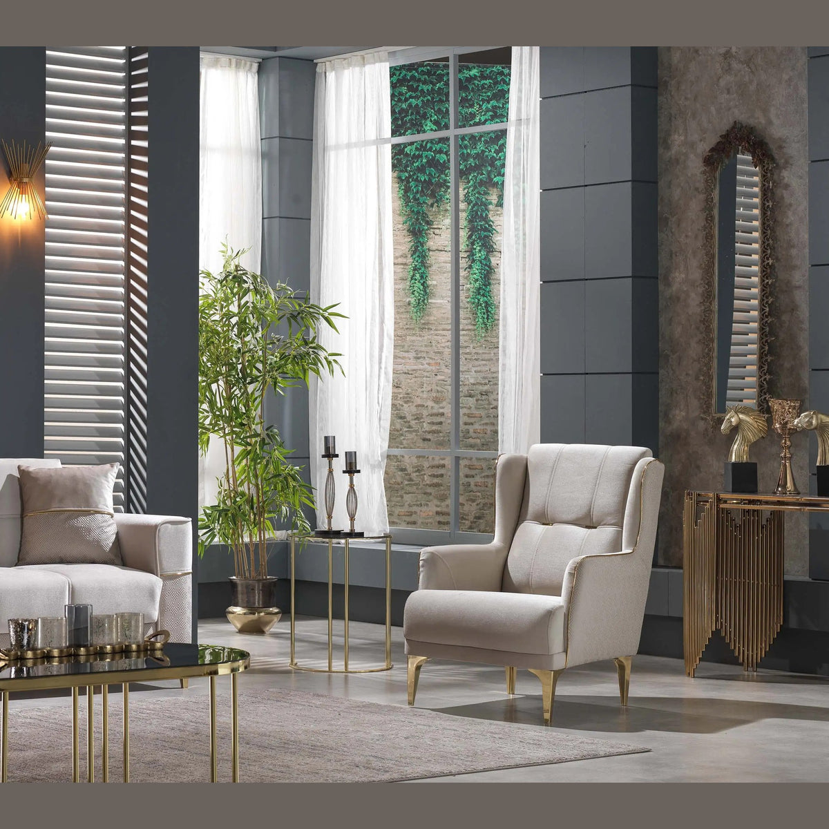 Fotoliu Clara în living, imaginea 2