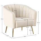 Fotoliu de relaxare Bagy – schiță cu dimensiuni