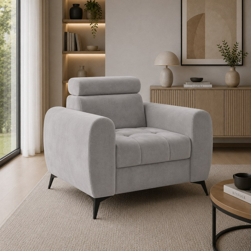 Fotoliu de relaxare Barelo în living, imaginea 2