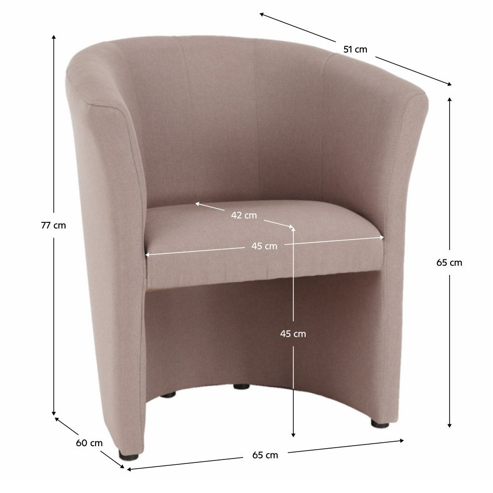 Fotoliu de relaxare Cuba – schiță cu dimensiuni
