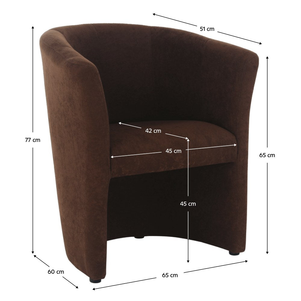 Fotoliu de relaxare Cuba – schiță cu dimensiuni