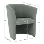 Fotoliu de relaxare Cuba – schiță cu dimensiuni