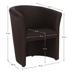 Fotoliu de relaxare Cuba – schiță cu dimensiuni