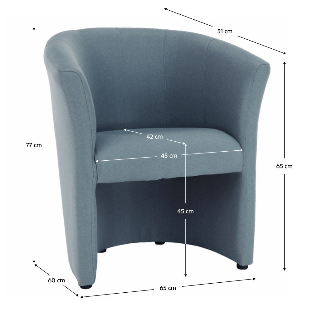 Fotoliu de relaxare Cuba – schiță cu dimensiuni