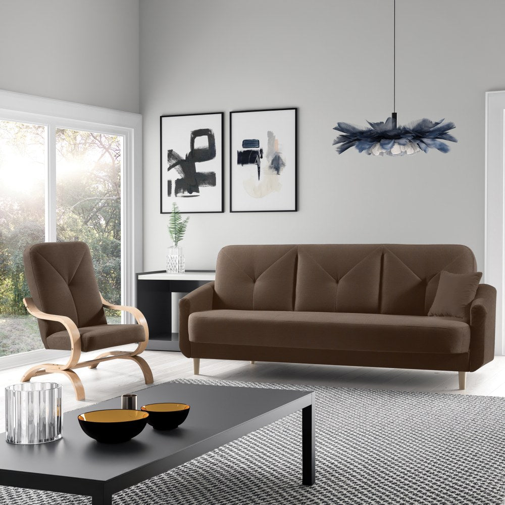Fotoliu de relaxare Elora în living