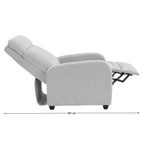 Fotoliu de relaxare Kreso – schiță cu dimensiuni, imaginea 2