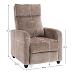 Fotoliu de relaxare Kreso – schiță cu dimensiuni