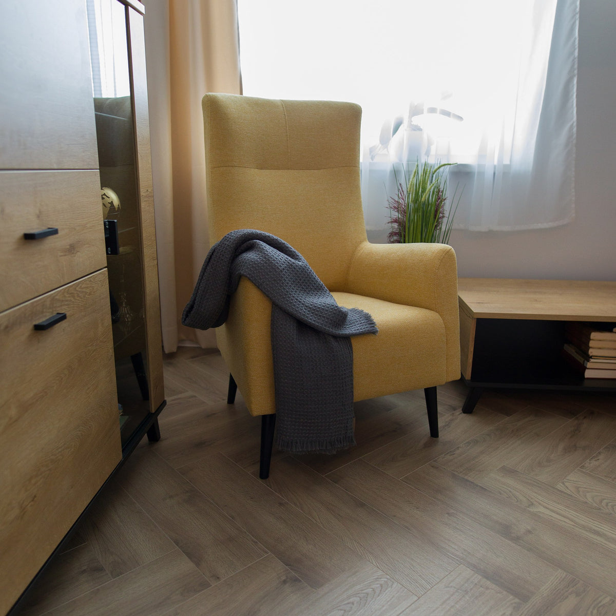 Fotoliu de relaxare Samy în living, imaginea 3