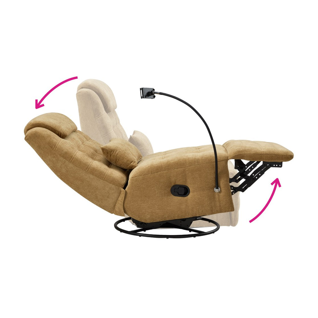 Fotoliu de relaxare Umrbo, vedere din alt unghi, imaginea 4