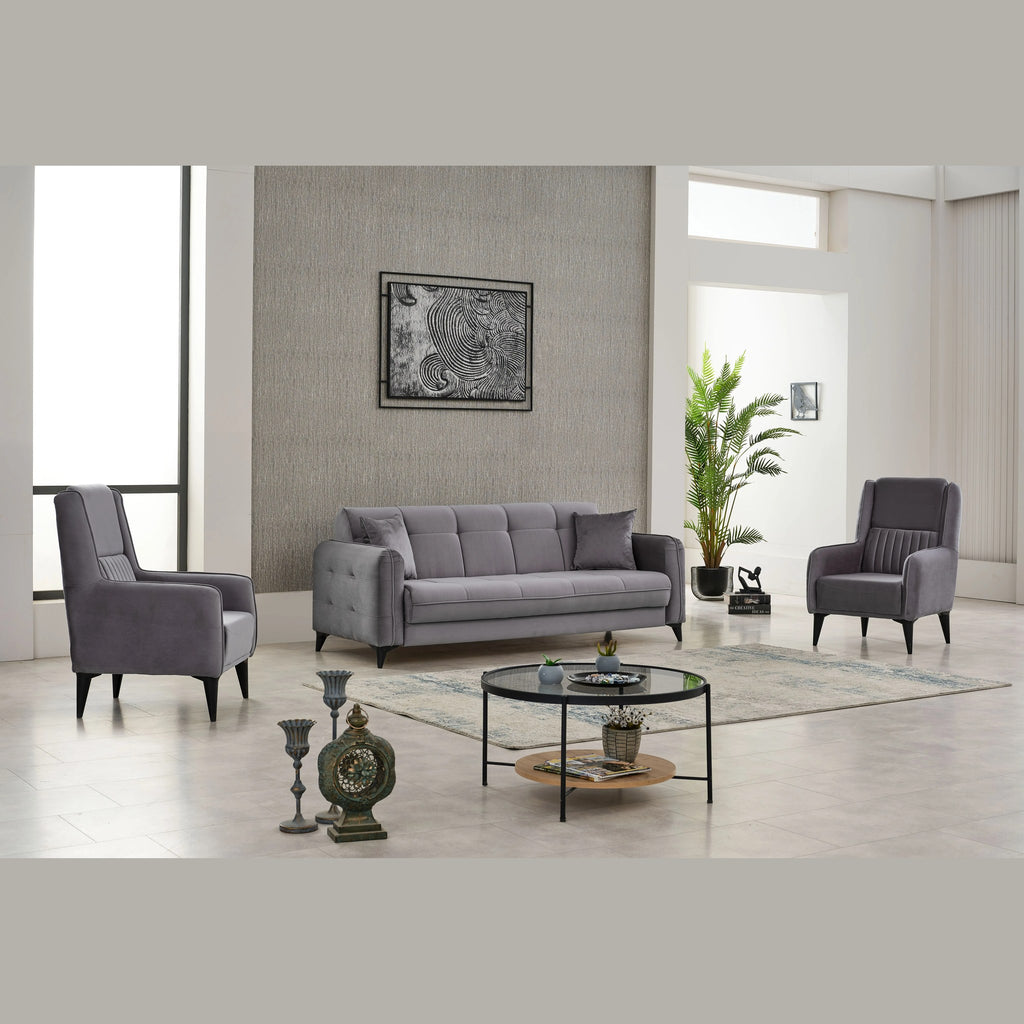Fotoliu Hello în living