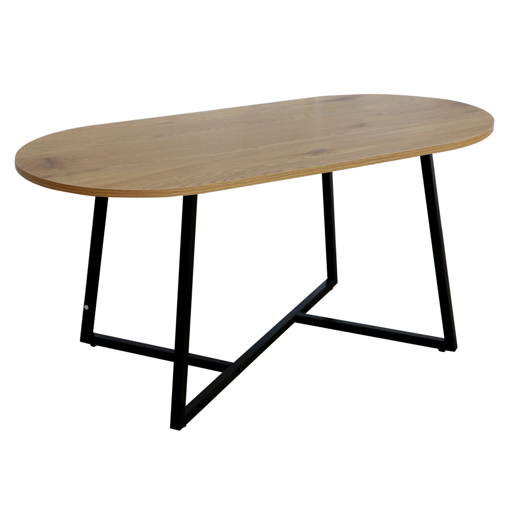 Masuta de cafea FREMONT, stejar/negru