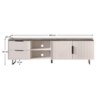 Comoda TV FRESIO RTV2D2S, vedere 3