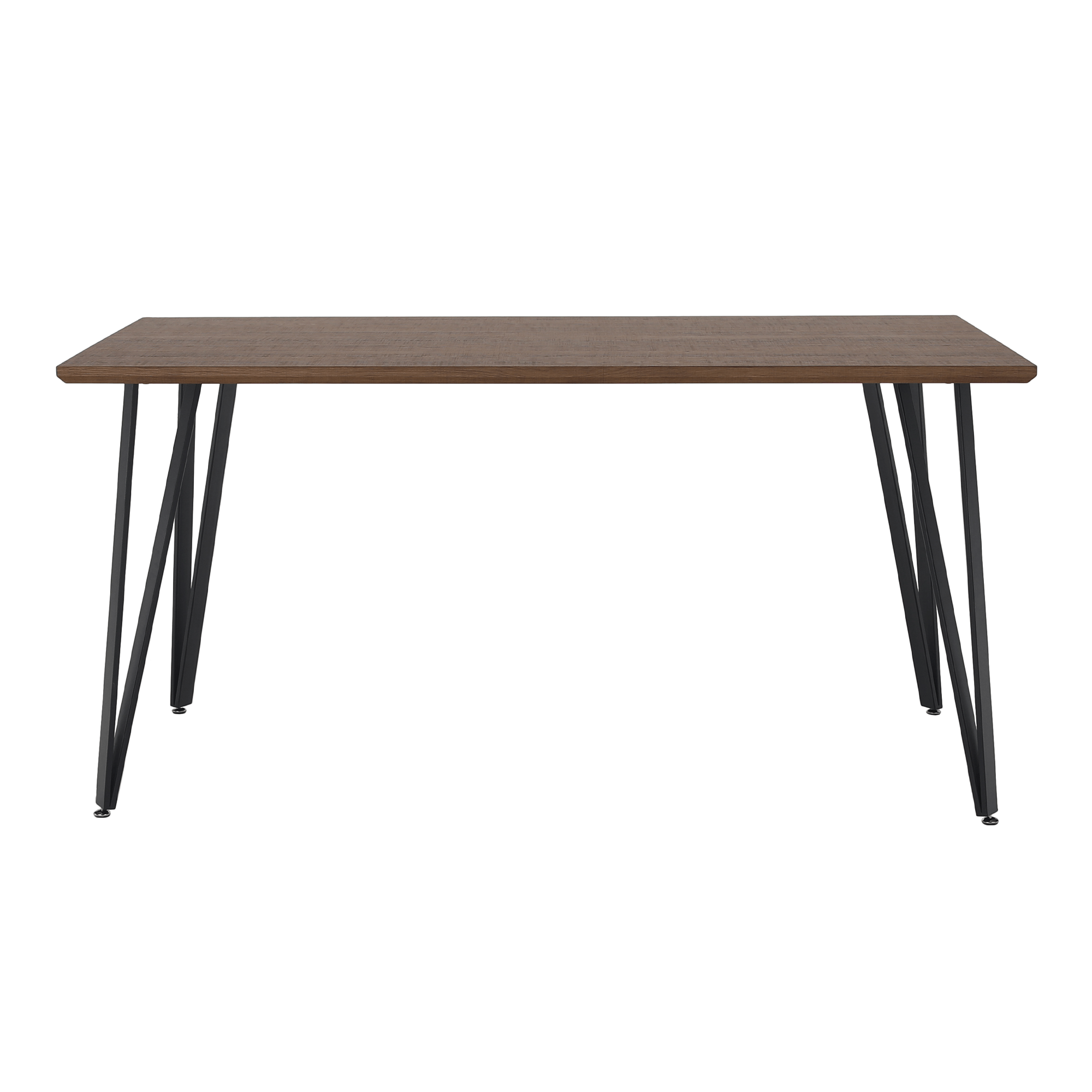 Masa dining FRIADO, stejar / negru