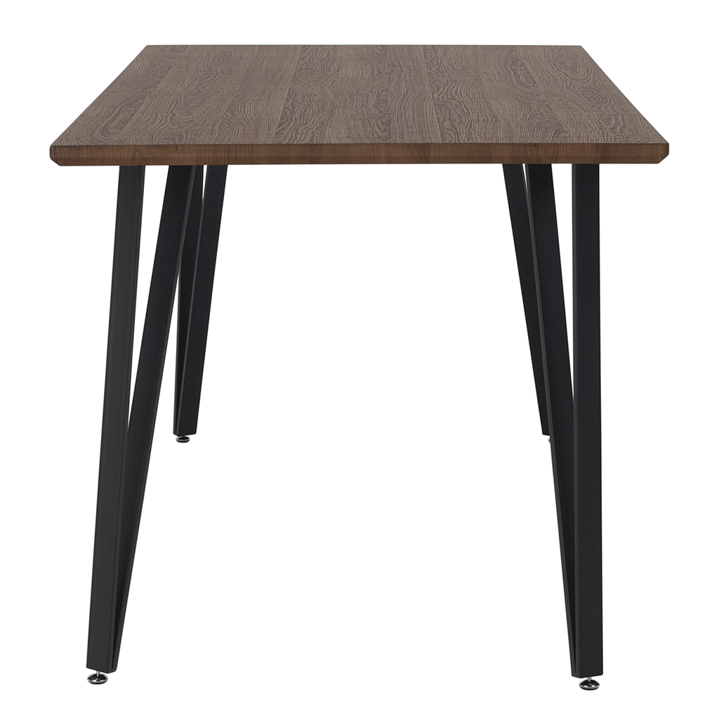 Masa dining FRIADO, stejar / negru