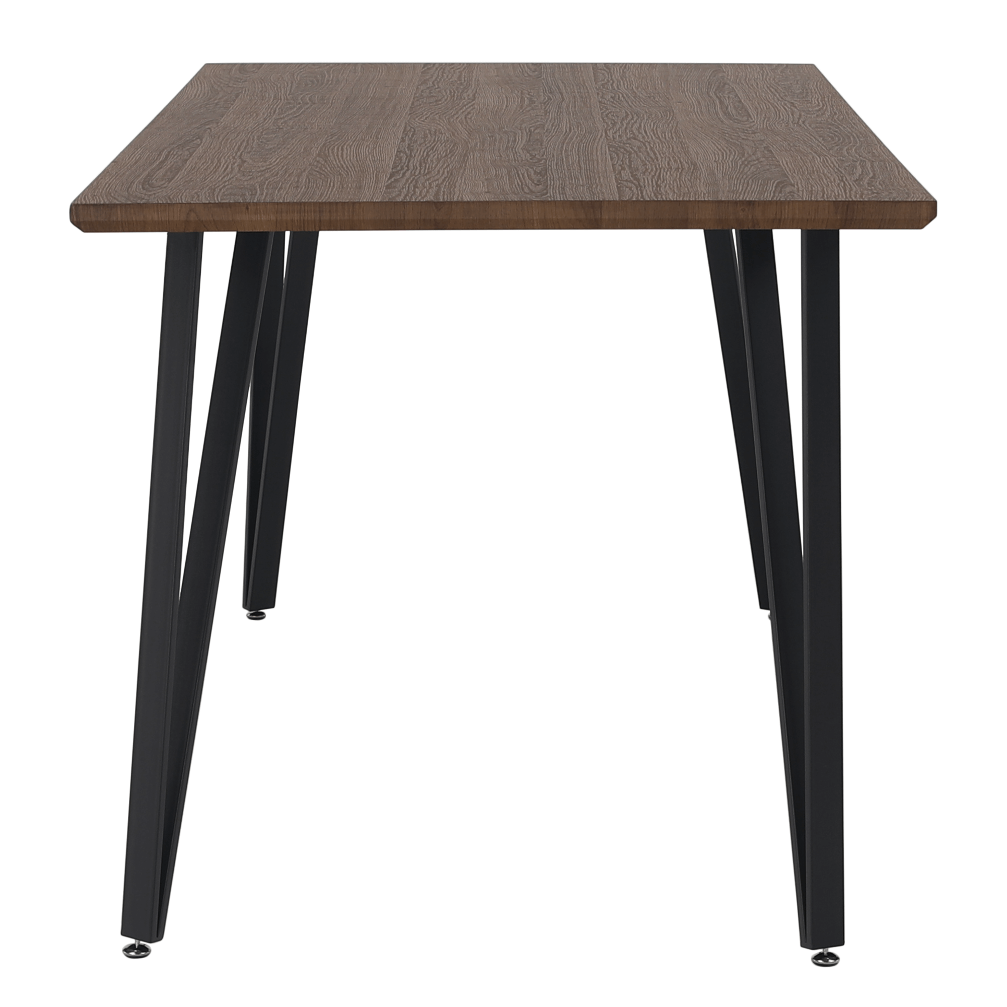 Masa dining FRIADO, stejar / negru