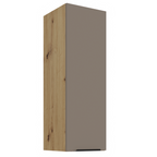 Dulap superior FRISBO 30 G-90 1F, sandgrau/stejar artisan