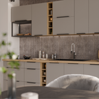 Dulap bucatarie FRISBO, stejar artisan