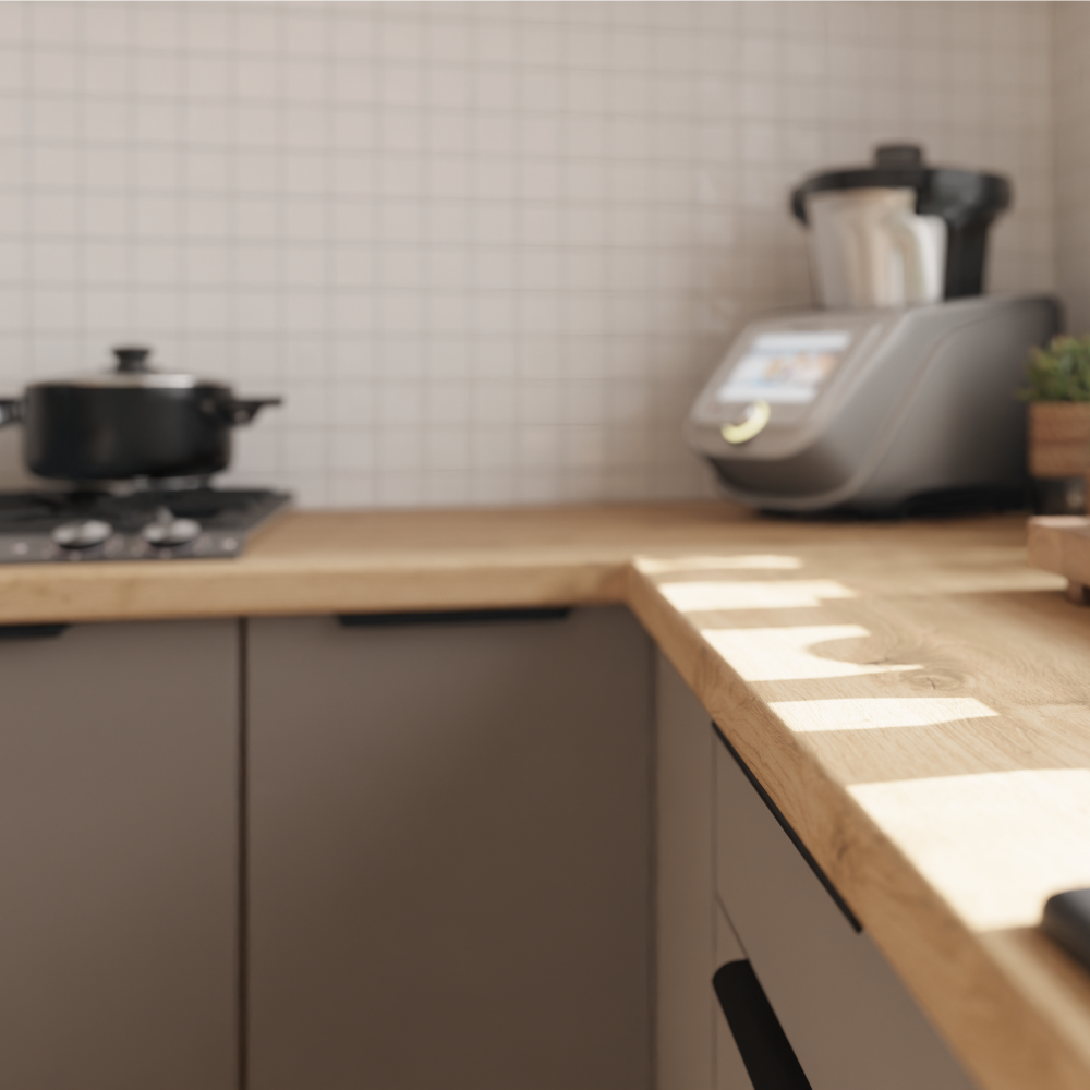 Dulap bucatarie FRISBO, stejar artisan