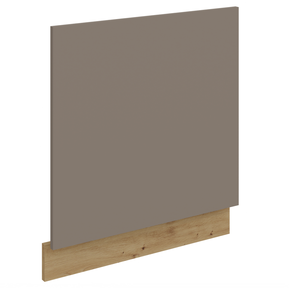 Usa pentru masina de spalat vase FRISBO ZM 570x596, sandgrau/stejar artisan