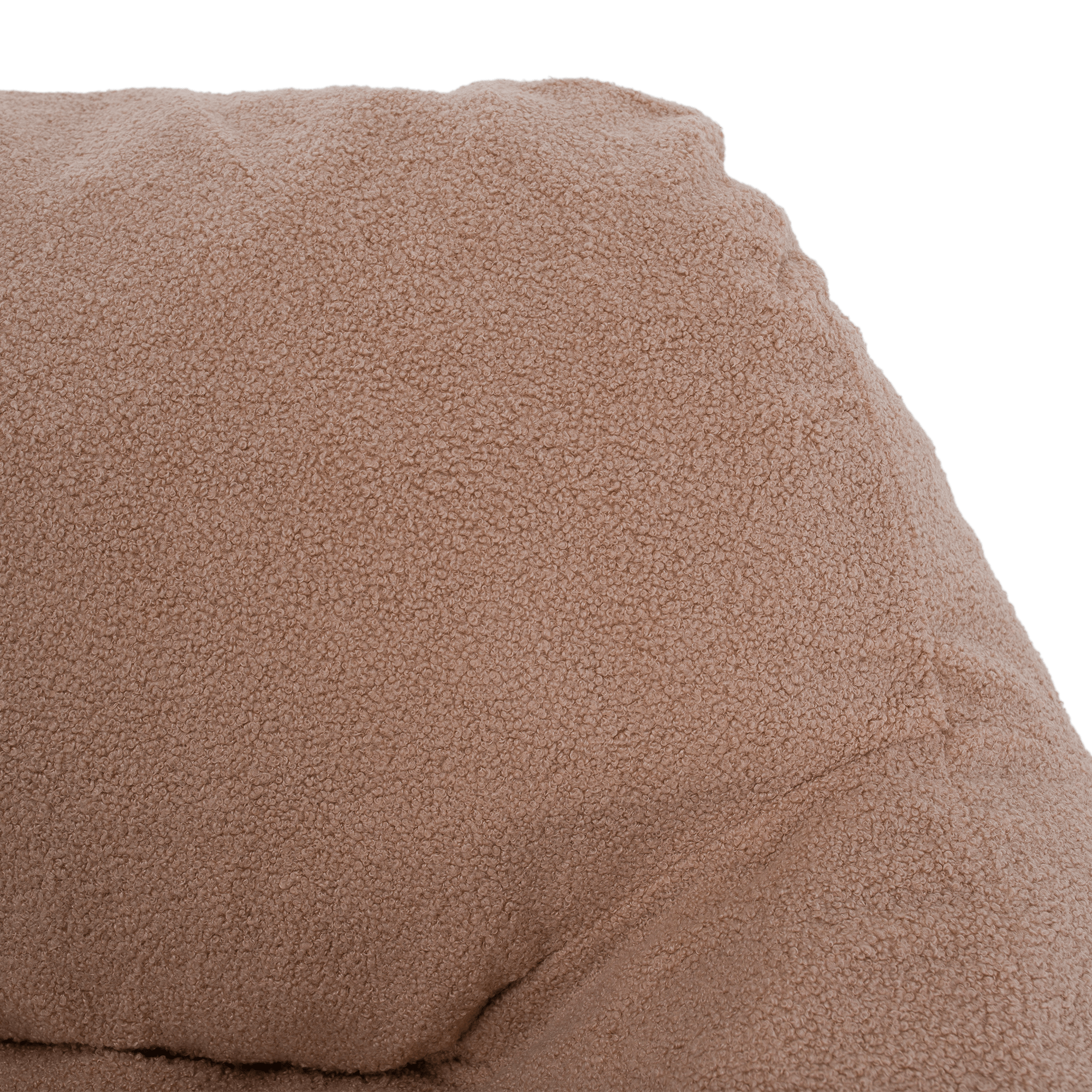 Fotoliu sac FUFY, maro deschis