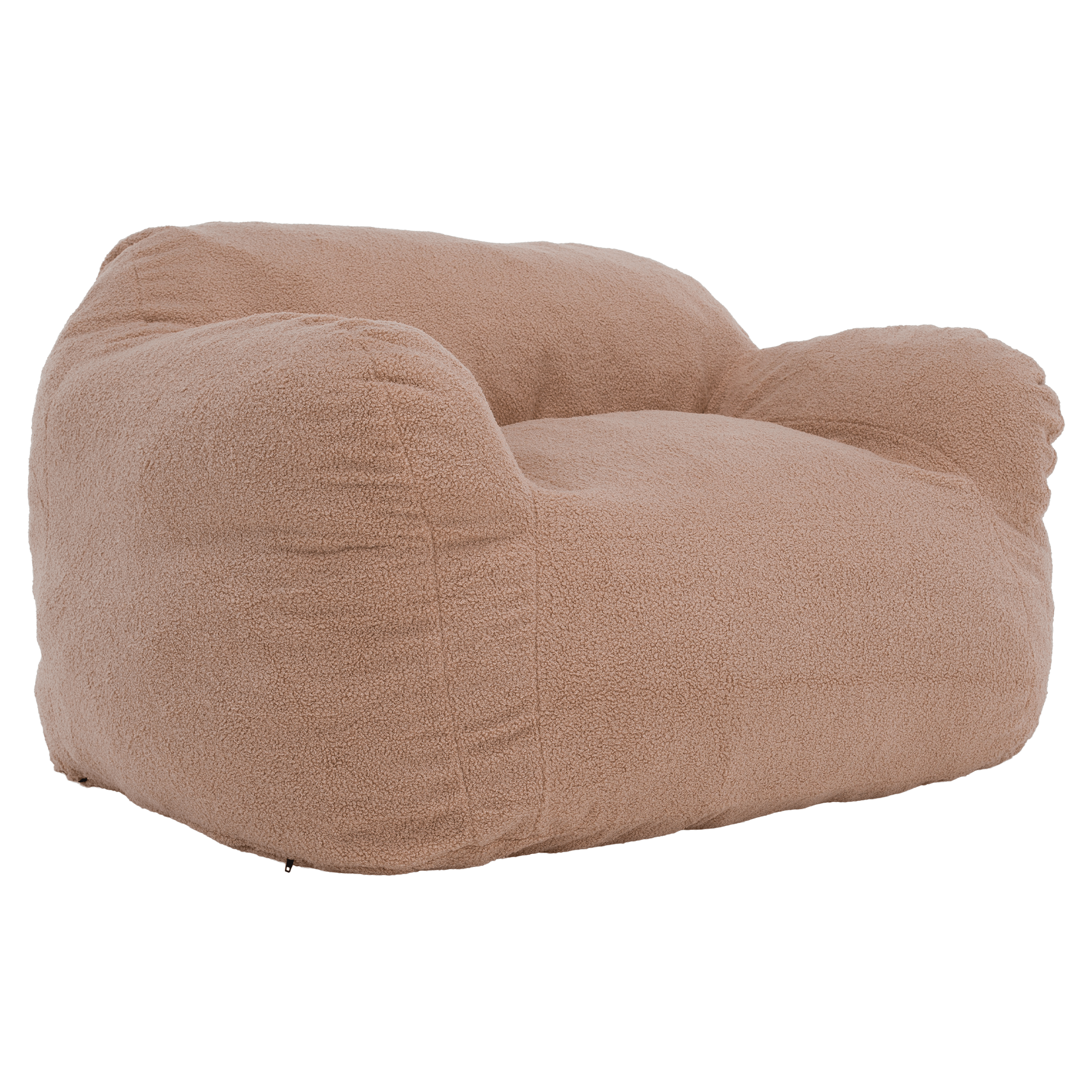 Fotoliu sac FUFY, maro deschis