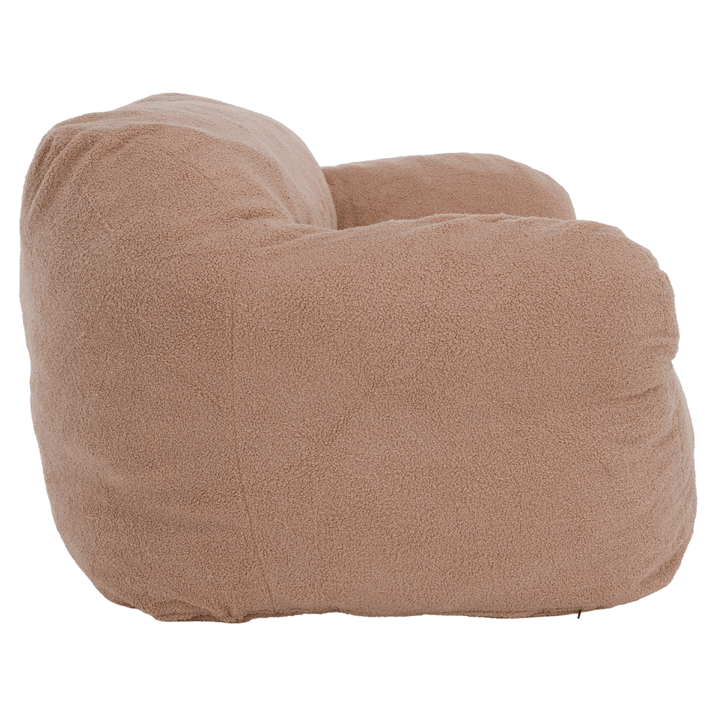 Fotoliu sac FUFY, maro deschis