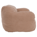 Fotoliu sac FUFY, maro deschis