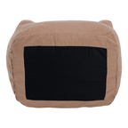 Fotoliu sac FUFY, maro deschis